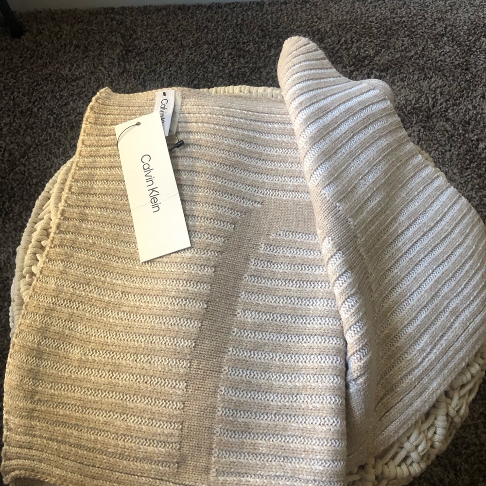 Calvin Klein Cream Women's Scarf